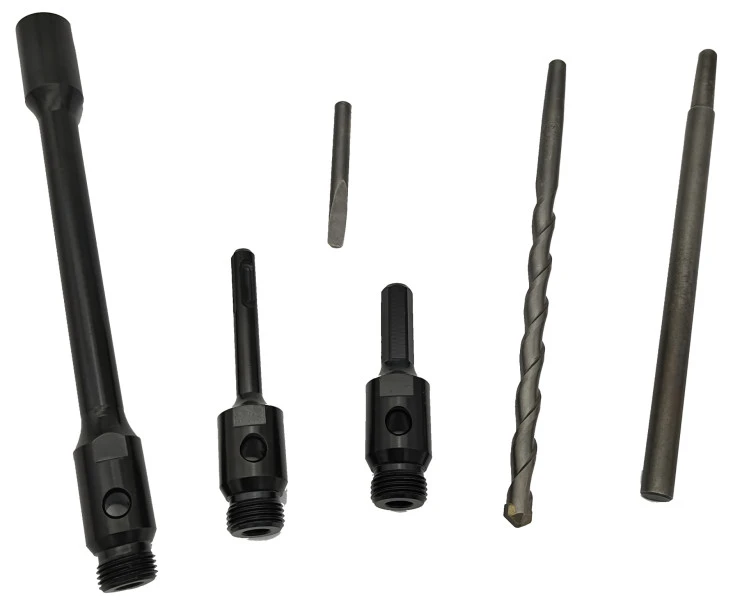 HBM 11 Delige Professionele Diamantborenset 38 / 52 / 65 / 117 / 127 Mm 5 HBM 11 Delige Professionele Diamantborenset 38 / 52 / 65 / 117 / 127 Mm - Afbeelding 5