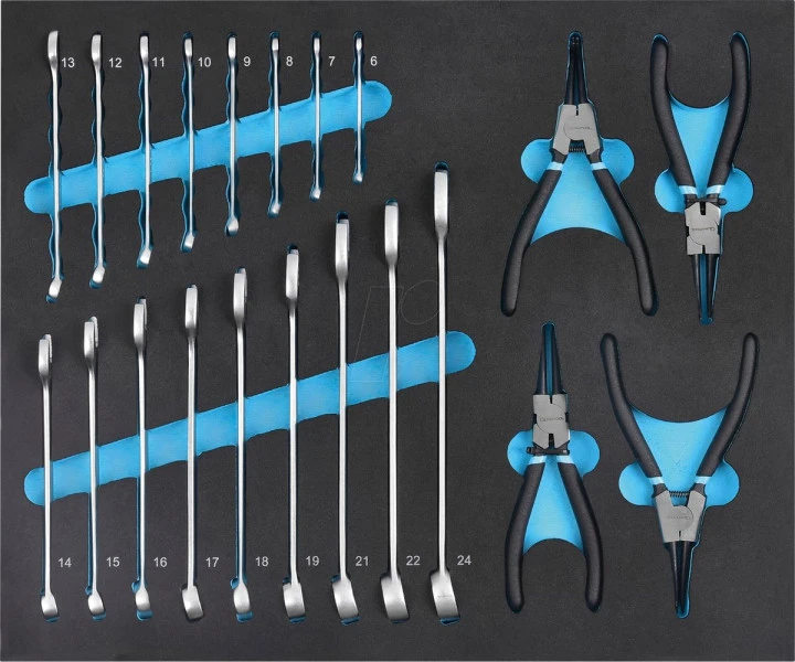 Quantool Gereedschapswagen Q25160 - 217 Delig 4 Quantool Gereedschapswagen Q25160 - 217 Delig - Afbeelding 4