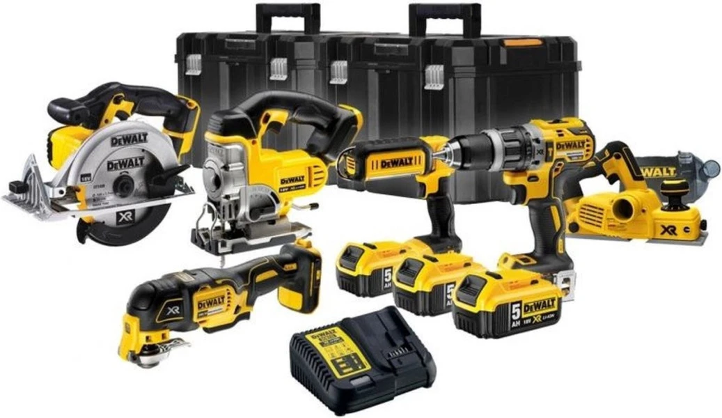 DeWalt DCK665P3T Accu Combiset 6-delig 18 Volt 5,0 Ah 1 DeWalt DCK665P3T Accu Combiset 6-delig 18 Volt 5,0 Ah