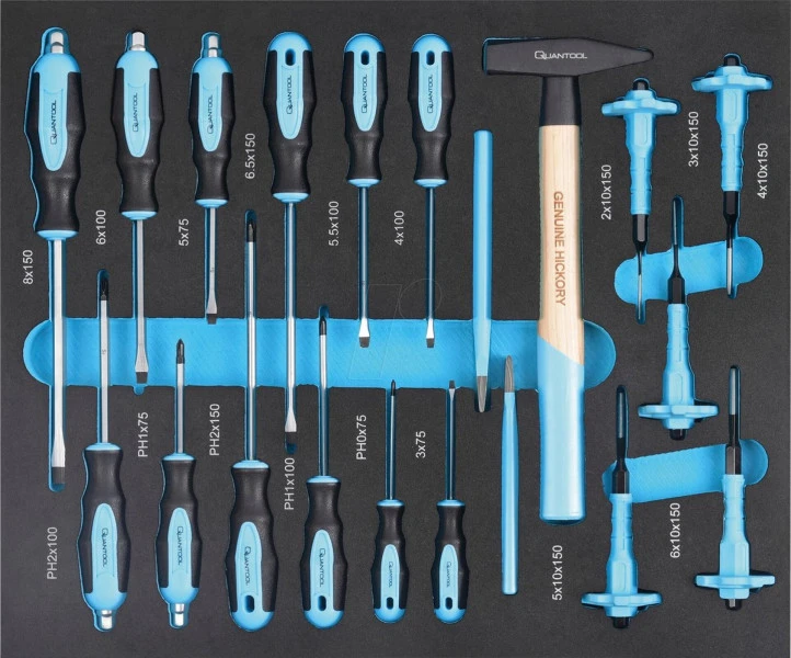 Quantool Gereedschapswagen Q25160 - 217 Delig 1 Quantool Gereedschapswagen Q25160 - 217 Delig