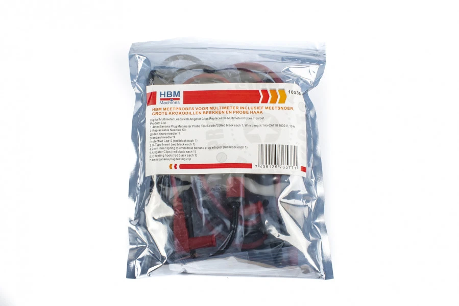 HBM Meetprobesset Voor Multimeter 21-delig 2 HBM Meetprobesset Voor Multimeter 21-delig - Afbeelding 2