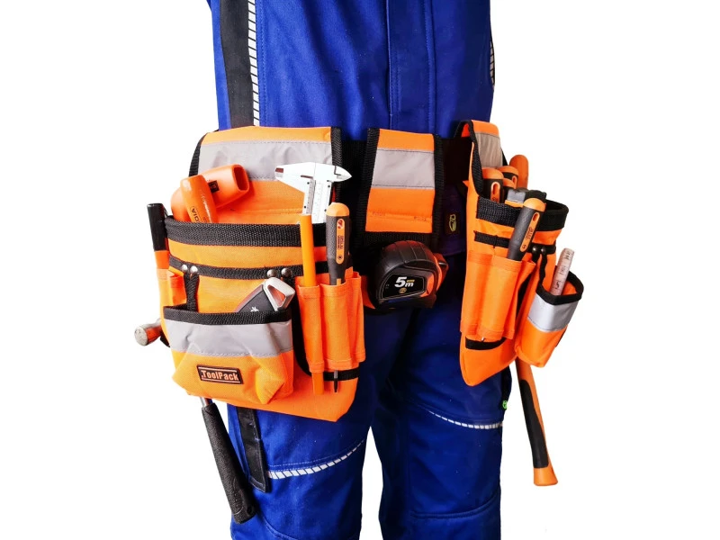 ToolPack Gereedschapsgordel Dubbel Hi-Viz 2 ToolPack Gereedschapsgordel Dubbel Hi-Viz - Afbeelding 2