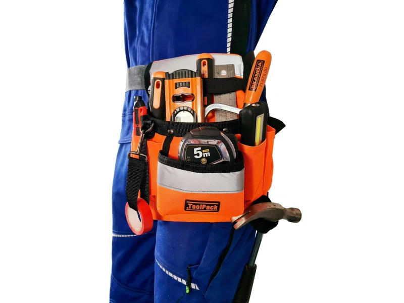 ToolPack Gereedschapsgordel Enkel Hi-Viz 2 ToolPack Gereedschapsgordel Enkel Hi-Viz - Afbeelding 2
