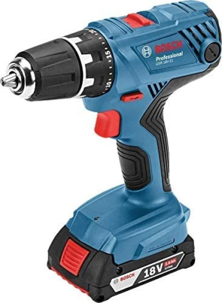 Bosch Accuschroefboormachine GSR 18V-21 Professional 1 Bosch Accuschroefboormachine GSR 18V-21 Professional