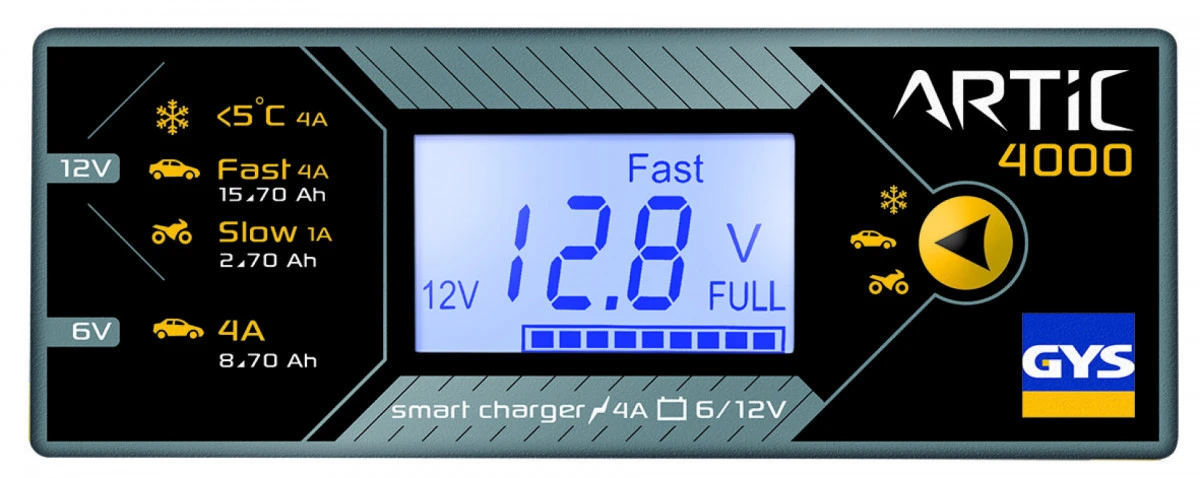 GYS ARTIC 4000 Automatische Acculader 2 GYS ARTIC 4000 Automatische Acculader - Afbeelding 2