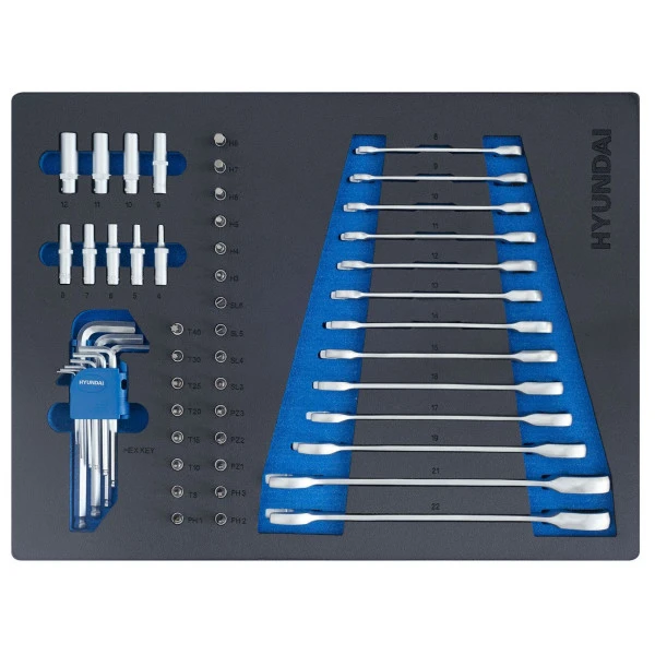 Hyundai Gereedschapswagen - 175 Delig 7 Hyundai Gereedschapswagen - 175 Delig - Afbeelding 7