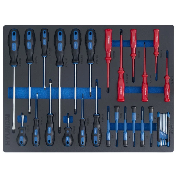 Hyundai Gereedschapswagen - 175 Delig 5 Hyundai Gereedschapswagen - 175 Delig - Afbeelding 5