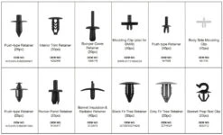 HBM 350 Delige Assortiment Bekleding Clips Voor Volvo