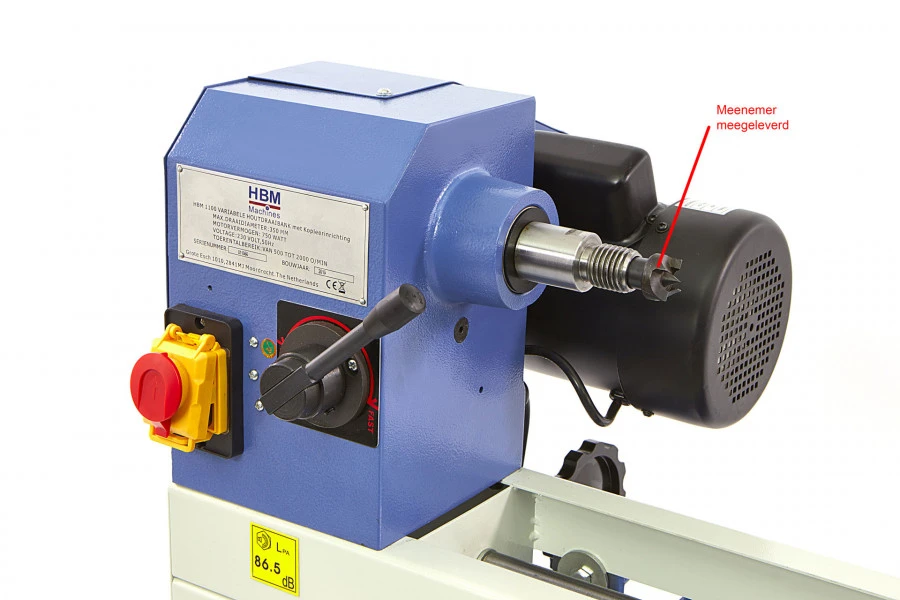 HBM 1100 Variabele Houtdraaibank Met Kopieerinrichting 8 HBM 1100 Variabele Houtdraaibank Met Kopieerinrichting - Afbeelding 8