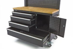 HBM Gereedschapswagen Met Kastenwand, Houten Werkblad, 122 Cm, Zwart 10 HBM Gereedschapswagen Met Kastenwand, Houten Werkblad, 122 Cm, Zwart -Makita winkel hbm 004 88.jpg 1200x600 fc32debc88