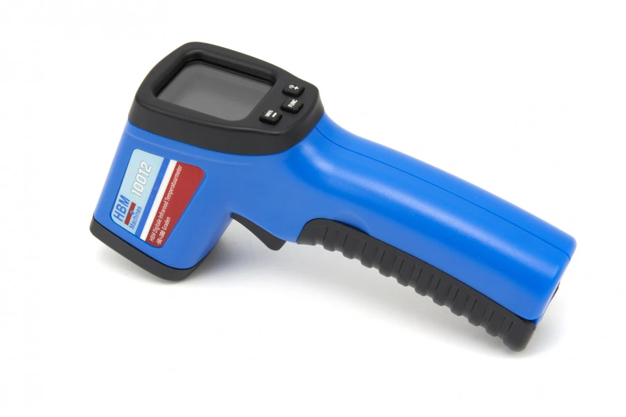 HBM Digitale Infrarood Temperatuurmeter -50 / + 380 Graden 1 HBM Digitale Infrarood Temperatuurmeter -50 / + 380 Graden