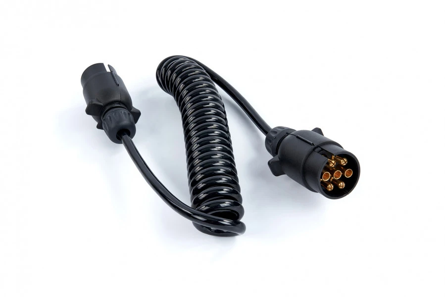 HBM 2,5 Meter Aansluitkabel, Snoer Met Stekker Voor Aanhangwagen 7 Polig 1 HBM 2,5 Meter Aansluitkabel, Snoer Met Stekker Voor Aanhangwagen 7 Polig