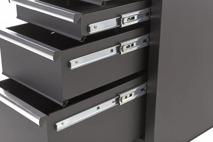 HBM 6 Laden Gereedschapskast Zwart 2 HBM 6 Laden Gereedschapskast Zwart - Afbeelding 2