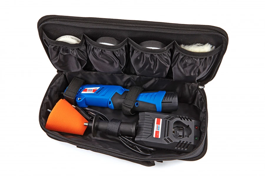 HBM Polijstmachine, Schuurmachine Op Accu 75 Mm 10,8 Volt 1,5 Ah Power10 17 HBM Polijstmachine, Schuurmachine Op Accu 75 Mm 10,8 Volt 1,5 Ah Power10 - Afbeelding 17