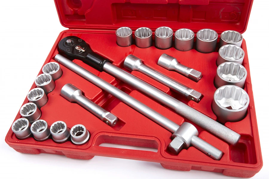 HBM 22 Delige ¾” Doppenset 1 HBM 22 Delige ¾” Doppenset