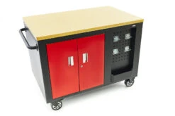 HBM Verrijdbare Gereedschapswagen, Werkbank Met Houten Werkblad 10 Laden, Rood Zwart -Makita winkel hbm 015 121.jpg 1200x600 27fa4ebc88