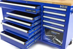 HBM Gereedschapswagen Met Achterwand, Houten Werkblad, 158 Cm, Blauw -Makita winkel hbm 015 91.jpg 1200x600 f8c3aebc88