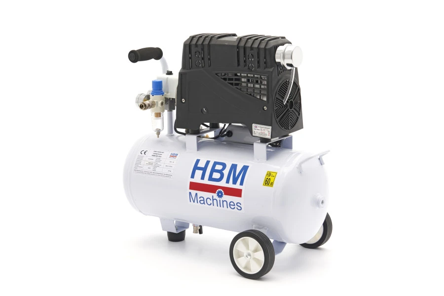 HBM 30 Liter Professionele Low Noise Compressor - Model 2 2 HBM 30 Liter Professionele Low Noise Compressor - Model 2 - Afbeelding 2