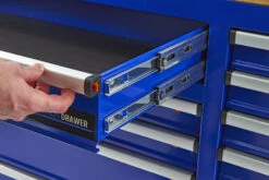 HBM Gereedschapswagen Met Achterwand, Houten Werkblad, 158 Cm, Blauw -Makita winkel hbm 016 95.jpg 1200x600 586baebc88