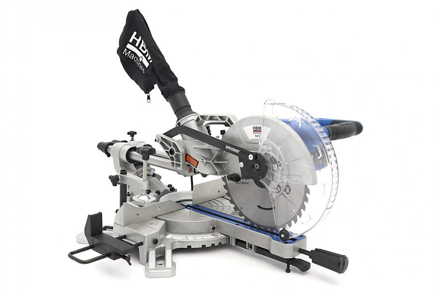 HBM 254 X 70 Mm Radiaalzaag, Afkortzaag, Trekzaag Met Laser 3 HBM 254 X 70 Mm Radiaalzaag, Afkortzaag, Trekzaag Met Laser - Afbeelding 3