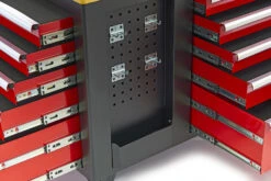 HBM Verrijdbare Gereedschapswagen, Werkbank Met Houten Werkblad 10 Laden, Rood Zwart -Makita winkel hbm 018 153.jpg 1200x600 b25a1ebc88