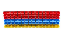 HBM Gereedschapswand Met 96 Opbergbakken 100-delig