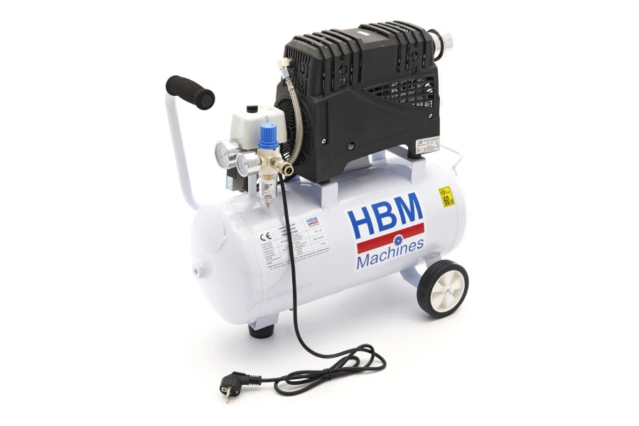 HBM 30 Liter Professionele Low Noise Compressor - Model 2 3 HBM 30 Liter Professionele Low Noise Compressor - Model 2 - Afbeelding 3