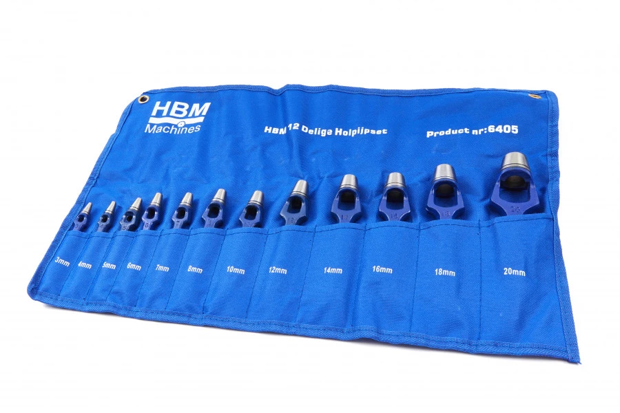 HBM 12 Delige Professionele Holpijpset 1 HBM 12 Delige Professionele Holpijpset