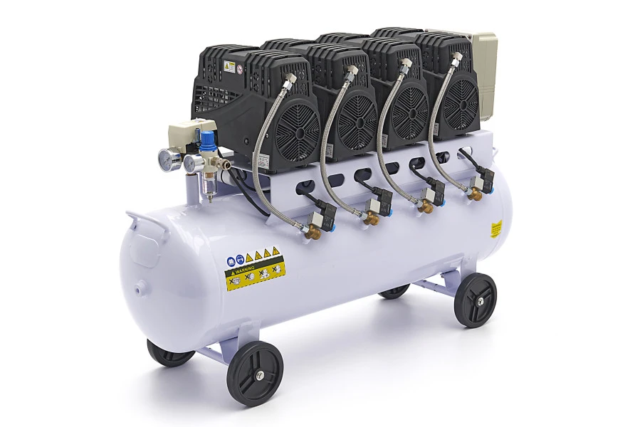 HBM 120 Liter Professionele Low Noise Compressor - Model 2 6 HBM 120 Liter Professionele Low Noise Compressor - Model 2 - Afbeelding 6