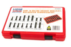 HBM Kracht Wielslot, Wielbouten Demontageset 16-delig -Makita winkel hbm 031 179.jpg 1200x600 d410debc88