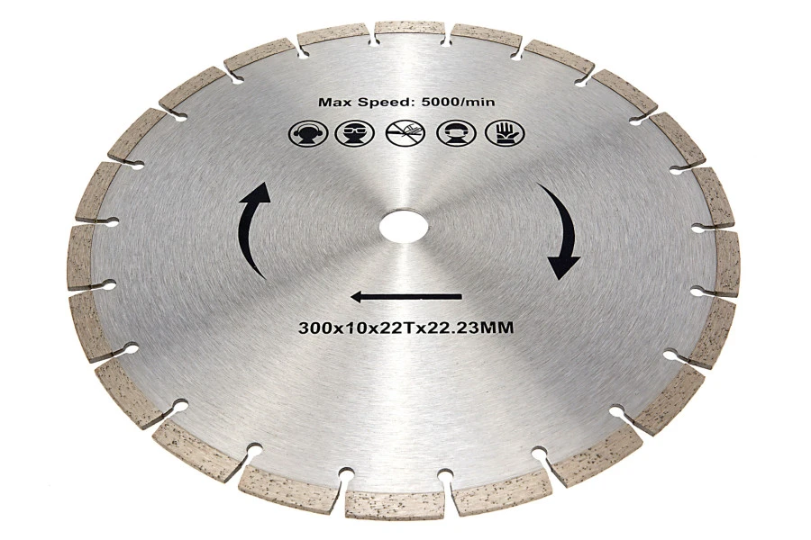 HBM 300 Mm Zaagblad Voor De Accu Betonzaag, Bandenzaag, Motorslijper 1 HBM 300 Mm Zaagblad Voor De Accu Betonzaag, Bandenzaag, Motorslijper