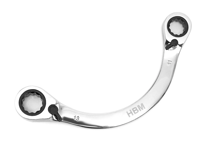 HBM Startersleutelset, Halve Maan Steeksleutelset 5-delig 4 HBM Startersleutelset, Halve Maan Steeksleutelset 5-delig - Afbeelding 4