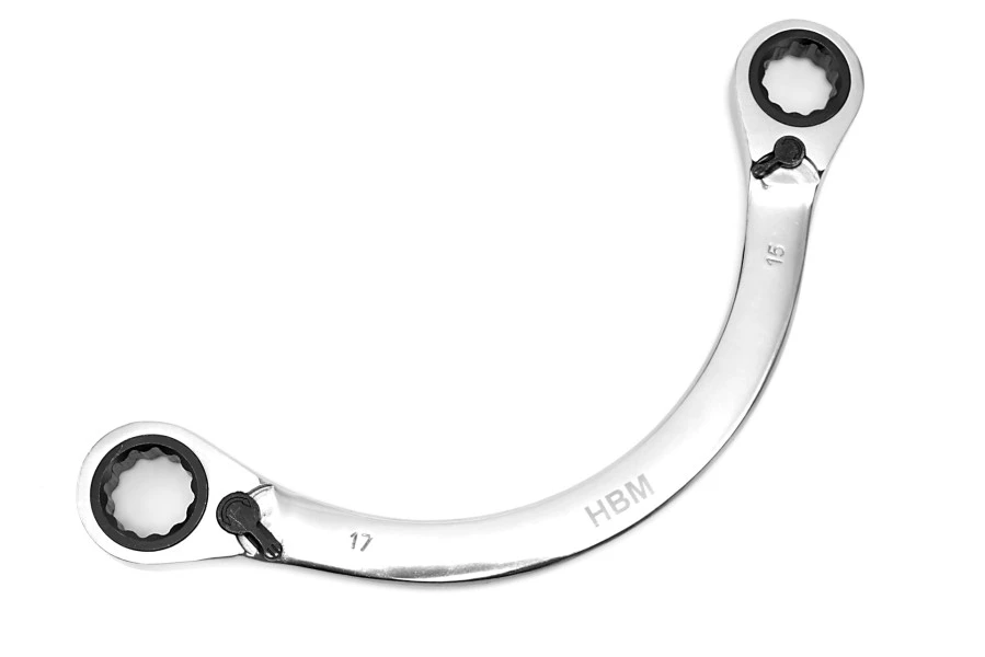 HBM Startersleutelset, Halve Maan Steeksleutelset 5-delig 6 HBM Startersleutelset, Halve Maan Steeksleutelset 5-delig - Afbeelding 6