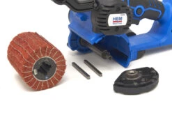 HBM Accu Variable Satineermachine, Borstelmachine 20 Volt 5,0Ah Power20.5 -Makita winkel hbm 042 160.jpg 1200x600 09d0debc88