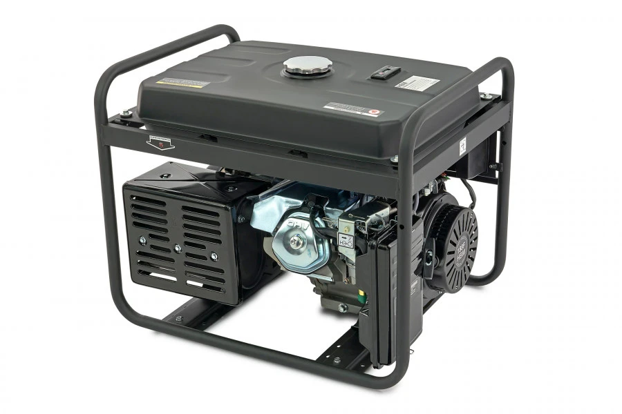 HBM 5.500W Generator Met 390cc OHV-benzinemotor, 230V/12V 3 HBM 5.500W Generator Met 390cc OHV-benzinemotor, 230V/12V - Afbeelding 3