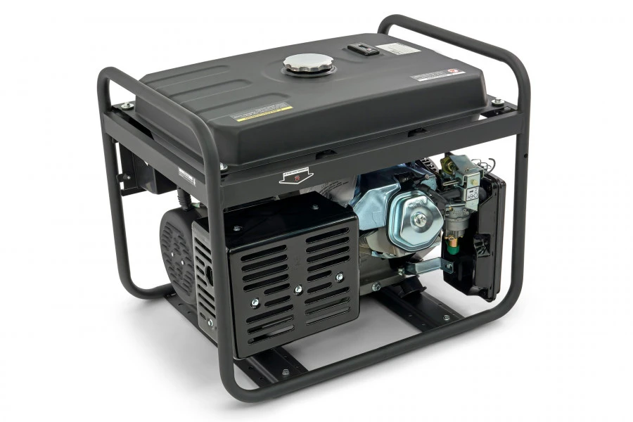 HBM 5.500W Generator Met 390cc OHV-benzinemotor, 230V/12V 4 HBM 5.500W Generator Met 390cc OHV-benzinemotor, 230V/12V - Afbeelding 4