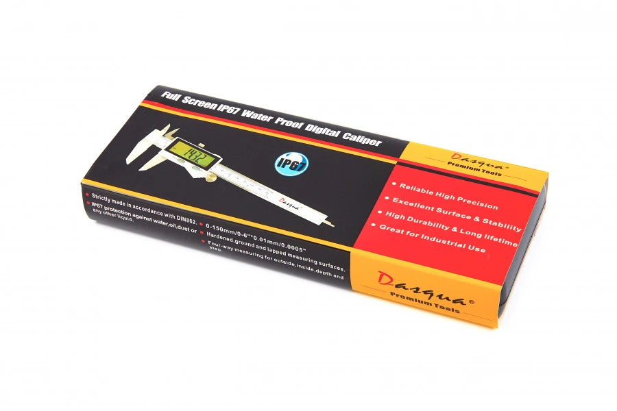 Dasqua IP67 Water Bestendige 150 Mm Digitale Schuifmaat, Groot Scherm 8 Dasqua IP67 Water Bestendige 150 Mm Digitale Schuifmaat, Groot Scherm - Afbeelding 8