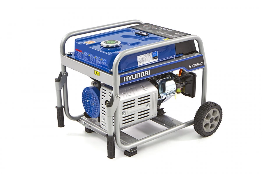Hyundai 55021FHKD 2600 Watt Generator, Aggregaat Met 200 Cc OHV-Benzinemotor, 230V 1 Hyundai 55021FHKD 2600 Watt Generator, Aggregaat Met 200 Cc OHV-Benzinemotor, 230V