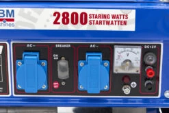 HBM 2.800W Generator Met 208 Cc Benzinemotor, 230V -Makita winkel hbm 060 150.jpg 1200x600 57cf2ebc88