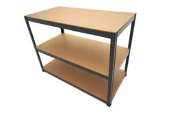 HBM Legbordstelling, Garagestelling, Opbergrek 3 X 265 Kg 8 HBM Legbordstelling, Garagestelling, Opbergrek 3 X 265 Kg -Makita winkel hbm 064 167.jpg 1200x600 53667ebc88