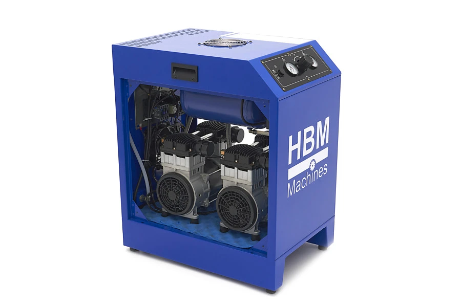 HBM 4 PK Industriële Low Noise Compressor 480 L/min 7 HBM 4 PK Industriële Low Noise Compressor 480 L/min - Afbeelding 7