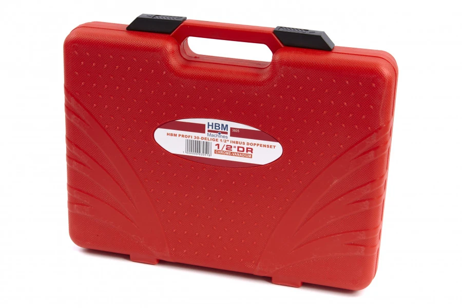 HBM Profi 30-Delige 1/2" Inbus Doppenset 2 HBM Profi 30-Delige 1/2" Inbus Doppenset - Afbeelding 2
