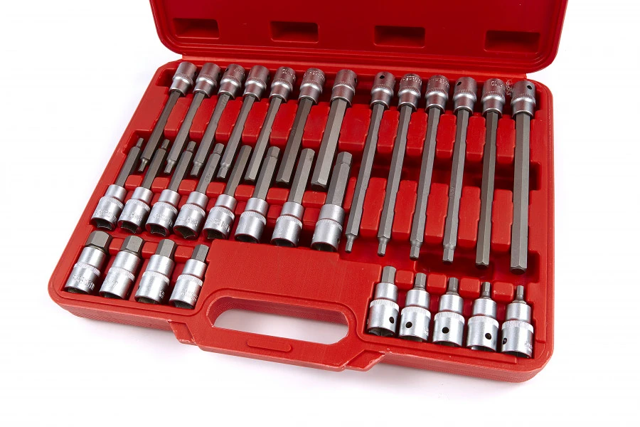 HBM Profi 30-Delige 1/2" Inbus Doppenset 1 HBM Profi 30-Delige 1/2" Inbus Doppenset