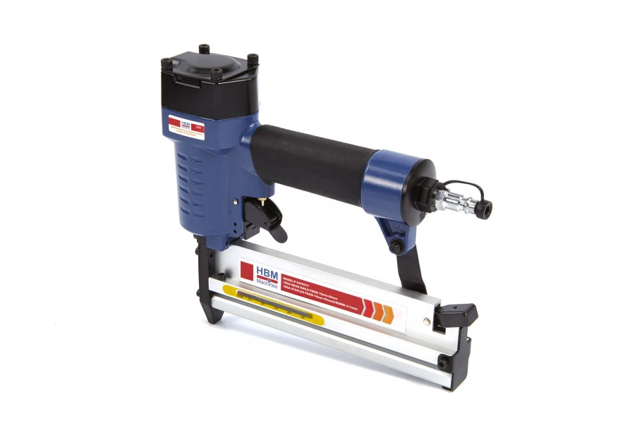 HBM Pneumatische Combi Spijker Tacker, Nietmachine 1 HBM Pneumatische Combi Spijker Tacker, Nietmachine