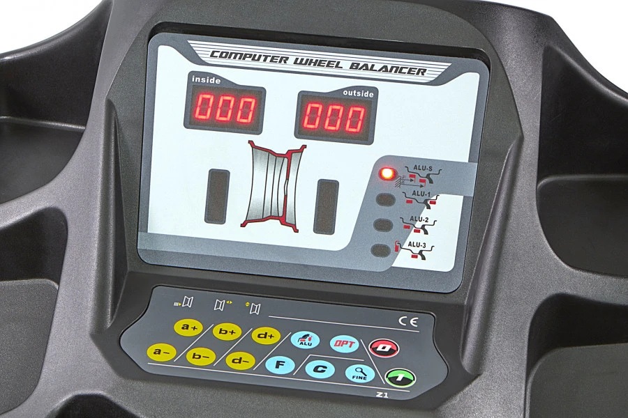 Weberwerke Professionele Banden Balanceermachine - HEAVY DUTY 7 Weberwerke Professionele Banden Balanceermachine - HEAVY DUTY - Afbeelding 7