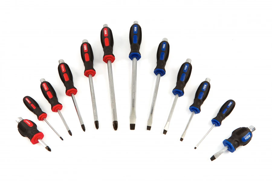 HBM Slagvaste Schroevendraaierset 12 Delig 2 HBM Slagvaste Schroevendraaierset 12 Delig - Afbeelding 2