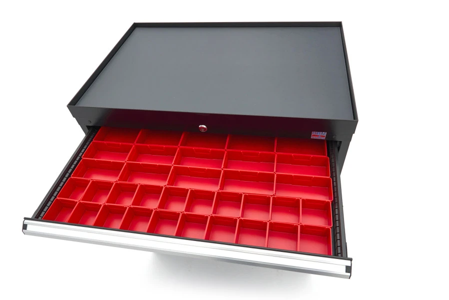 HBM 8 Laden Profi Gereedschapskast 88 X 58 X 100 Cm Zwart 7 HBM 8 Laden Profi Gereedschapskast 88 X 58 X 100 Cm Zwart - Afbeelding 7