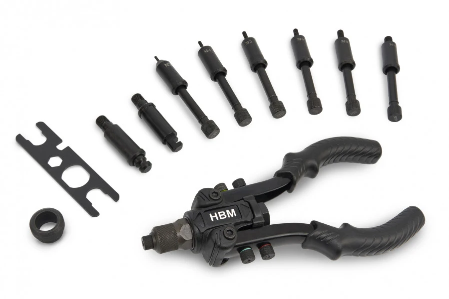 HBM Professionele Blindklinkmoertang En Popnageltang 3 HBM Professionele Blindklinkmoertang En Popnageltang - Afbeelding 3