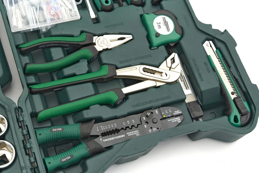 Mannesmann Professionele 303-delige Gereedschapkoffer - Gereedschapsset 8 Mannesmann Professionele 303-delige Gereedschapkoffer - Gereedschapsset - Afbeelding 8