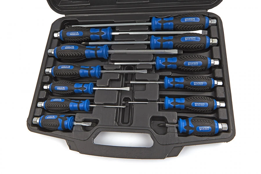 Hyundai 12 Delige Go-Through Schroevendraaierset 2 Hyundai 12 Delige Go-Through Schroevendraaierset - Afbeelding 2